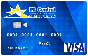 Contactless VISA Debit Card - PA Central FCU